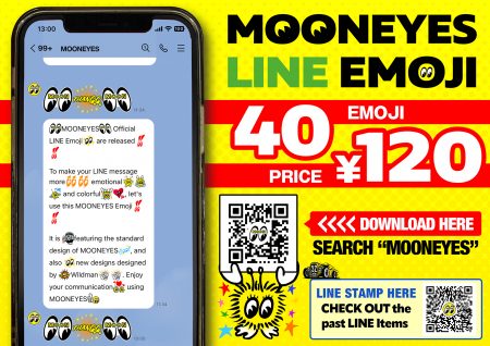 MOONEYES LINE EMOJI Released!!