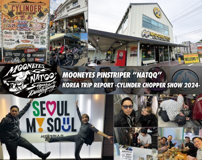 MOONEYES Pinstriper Michi NATQQ Korea Trip Report