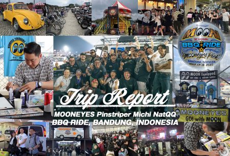 MOONEYES Pinstriper Michi NayQQ's INDONESIA Trip Report