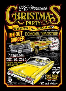 MOONEYES Christmas Party Show & Drag 2025