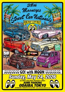 May 24th(Sun), 38th MOONEYES Street Car Nationals ®️
