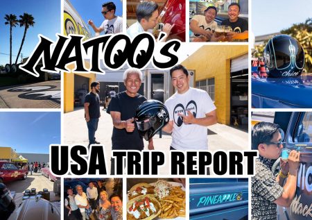 MOONEYES Pinstriper Mich "NATQQ" 's USA Trip Report