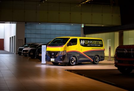 NISSAN X YOKOHAMA Tire X MOONEYES 2023 NISSAN CARAVAN "COAST LINER"