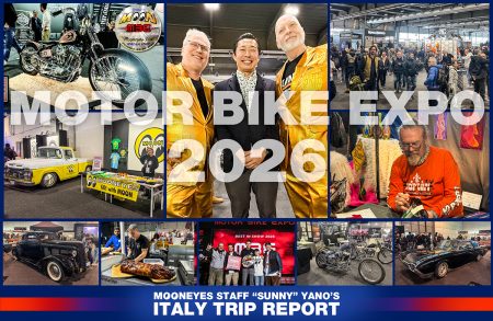 MOONEYES STAFF "SUNNY" YANO's ITALY Trip Report