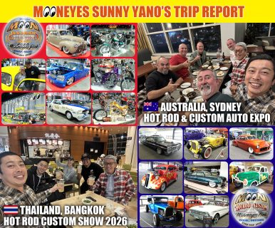 MOONEYES Staff Sunny Yano's Trip Report
